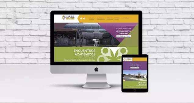 Sitio web para el Campo Ferial La Perla Sitio web para el Campo Ferial La Perla